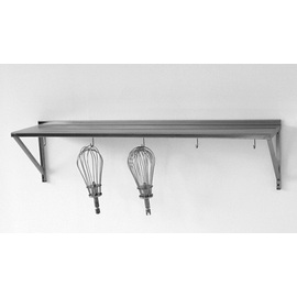 wall rack with 5 hooks | 935 mm x 300 mm product photo