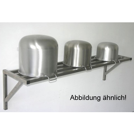 boiler storage board with 4 welded hooks | 1600 mm x 400 mm product photo