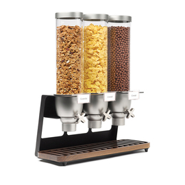 cereal dispenser stand alone EZ-SERV® X3 | 3 containers | 14.8 ltr product photo