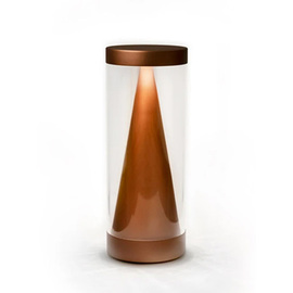 rechargeable table lamp NEOZ Apex Mocha brown H 208 mm product photo