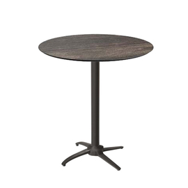 bar table Deluxe MD Riverwashed Wood wobble-free foldable Ø 700 mm H 1100 mm product photo