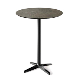 bar table Trial MD Midnight Marble wobble-free Ø 700 mm H 1100 mm product photo