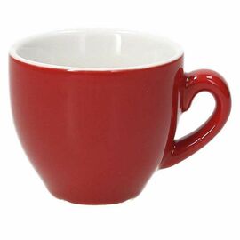 coffee cup ALBERGO porcelain red 80 ml product photo