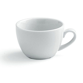 tea cup 200 ml ALBERGO porcelain white product photo