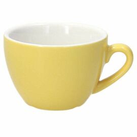 tea cup ALBERGO porcelain yellow 200 ml product photo