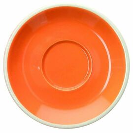 saucer ALBERGO porcelain orange Ø 160 mm product photo