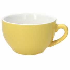 breakfast cup ALBERGO porcelain yellow 340 ml product photo