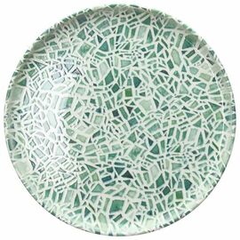plate ATTITUDE EMERALD with edge porcelain Ø 230 mm product photo