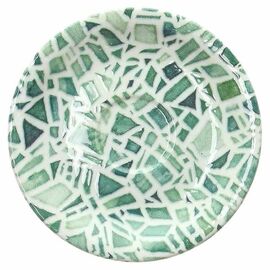 saucer ATTITUDE EMERALD porcelain Ø 120 mm product photo