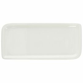 plate ATTITUDE BIANCO rectangular porcelain x 360 mm product photo