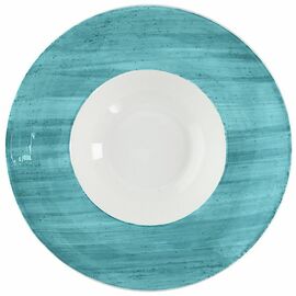 gourmet soup bowl B-RUSH Ø 270 mm porcelain blue product photo