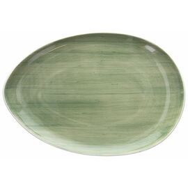 serving plate B-RUSH oval porcelain green Ø 305 mm product photo