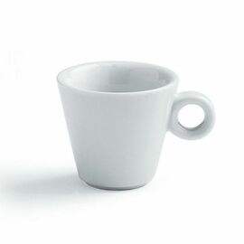 coffee cup ELEGANT porcelain white 105 ml product photo