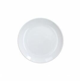 dessert plate H SHAPE porcelain white Ø 202 mm product photo