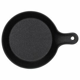 serving pan MIGNON BLACK ceramics black | round 217 mm x 160 mm H 30 mm product photo
