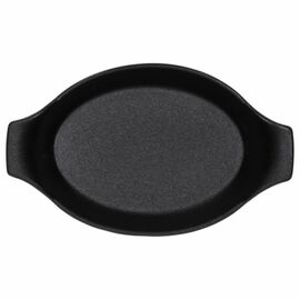 serving pan MIGNON BLACK ceramics black | oval 220 mm x 135 mm H 45 mm product photo