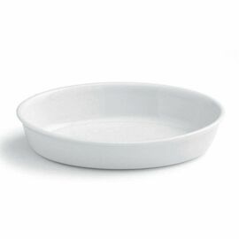 oven dish PL COOK porcelain white oval 1250 ml 290 mm x 183 mm H 60 mm product photo