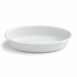 oven dish PL COOK porcelain white oval 2220 ml 350 mm x 215 mm H 70 mm product photo