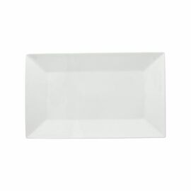 serving plate PLAIN rectangular porcelain white 203 mm x 330 mm product photo
