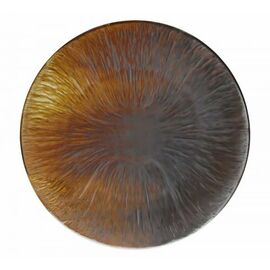 dining plate RUST COPPER Ø 290 mm porcelain product photo