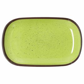 serving plate COLOURFUL oval green 112 mm x 182 mm product photo