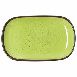 serving plate COLOURFUL oval green 135 mm x 210 mm product photo