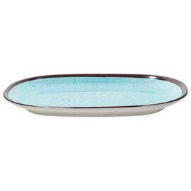 serving plate COLOURFUL oval blue 160 mm x 237 mm product photo