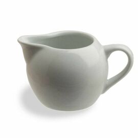 Milk jug small SPHERE porcelain 130 ml white product photo