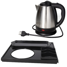 welcome tray black with kettle 1.2 l product photo