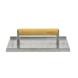 steak weight cast aluminum rectangular 210 mm x 110 mm product photo