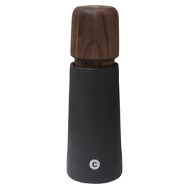 pepper mill|salt grinder STOCKHOLM | wood | porcelain walnut black H 168 mm product photo