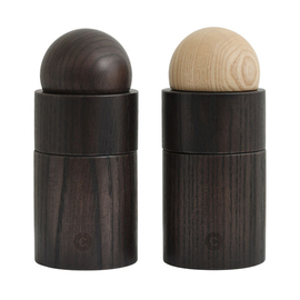 salt mill | pepper mill AARHUS set of 2 | wood ash tree H 125 mm product photo