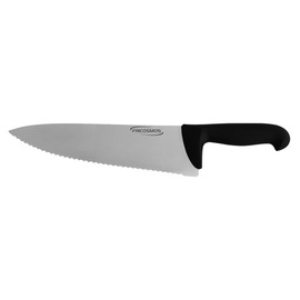 fish knife serrated | blade length 28 cm handle colour black product photo