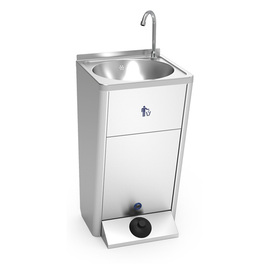 mobile hand wash basin | pump capacity 1 ltr / min | foot operation product photo