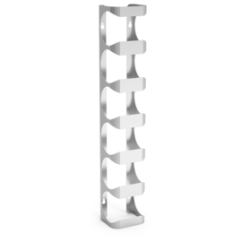 wine rack stainless steel for 6 bottles product photo