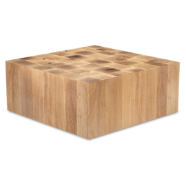 Replacement block made of oak wood 400x400x250 mm product photo
