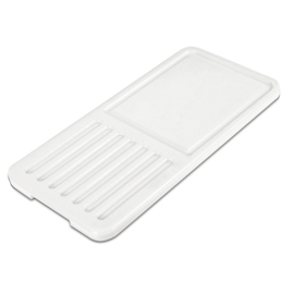 bread cutting board plastic white 430 mm x 210 mm x 20 mm product photo