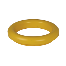 Rubber ring for waste funnel, yellow product photo