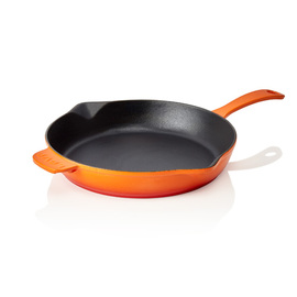 pan Ø 285 mm cast iron enamelled orange product photo