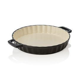 roasting pan | serving dish cast iron enamelled black Ø 305 mm product photo