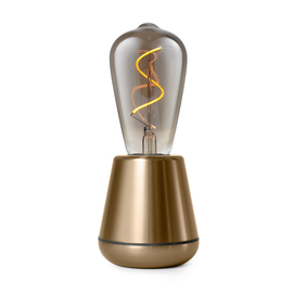 LED table lamp ONE golden coloured H 195 mm product photo