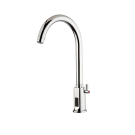 basin tap with sensor lateral mixing lever battery-operated H 200 mm product photo