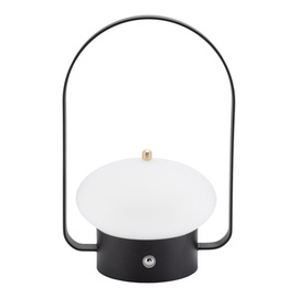 LED table service lamp BARCELONA black H 200 mm product photo
