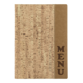 menu card DIN A4 DESIGN cork incl. inlay product photo