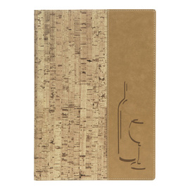 wine menu folder DESIGN DIN A4 cork incl. inlay product photo