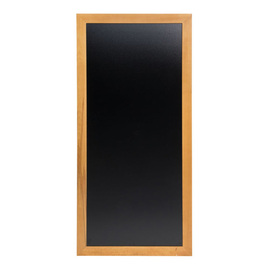 wall chalkboard LONG teak wood coloured H 1200 mm product photo