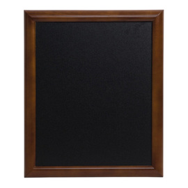 wall chalkboard UNIVERSAL dark brown H 763 mm incl. wall mounting product photo
