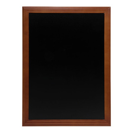 wall chalkboard UNIVERSAL mahogany coloured H 763 mm incl. wall mounting product photo