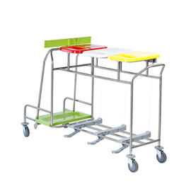 laundry and waste trolley triple product photo