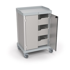 minibar-loading trolley with 2 doors | 720 mm x 570 mm H 1100 mm product photo